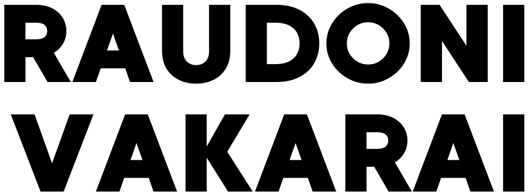 Raudoni vakarai